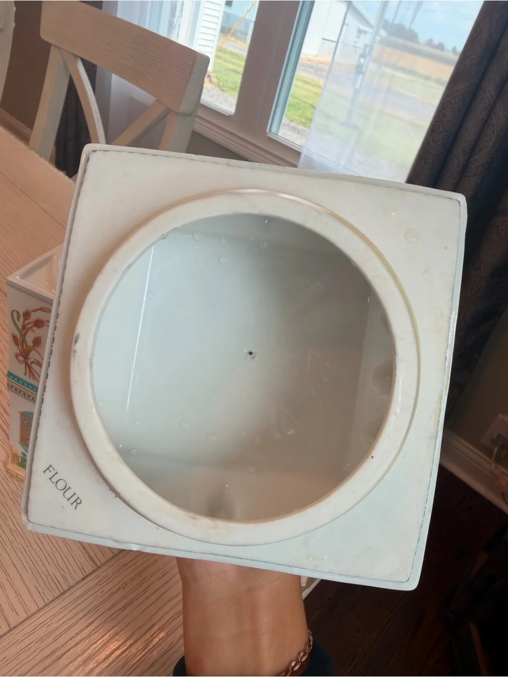Lenox Village Flour Canister